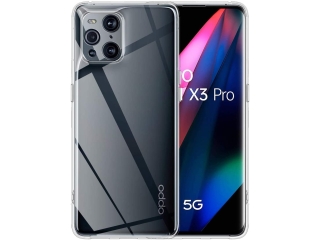 Oppo Find X3 Pro Gummi Hülle TPU Clear Case