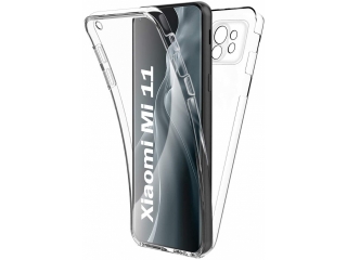 Xiaomi Mi 11 Touch Case 360 Grad Rundumschutz transparent