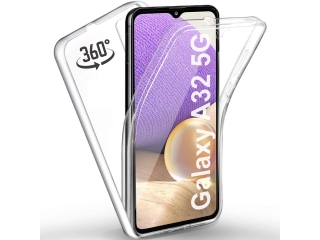 Samsung Galaxy A32 5G Touch Case 360 Grad Rundumschutz transparent