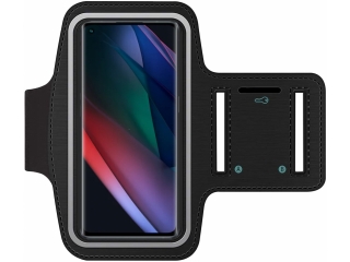 Oppo Find X3 Neo Fitness Jogging Sport Armband mit Schlüsselfach