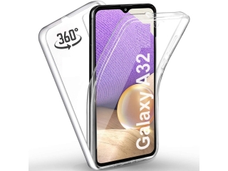 Samsung Galaxy A32 4G Touch Case 360 Grad Rundumschutz transparent