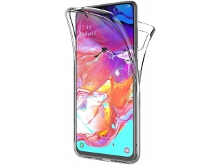 Samsung Galaxy A70 Touch Case 360 Grad Rundumschutz transparent