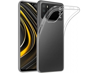 Xiaomi Poco M3 Gummi Hülle TPU Clear Case