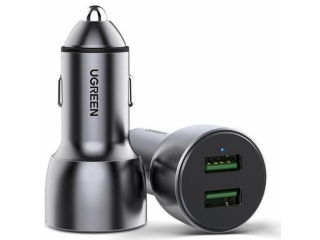 UGREEN Stabiles Dual USB Autoladegerät mit QuickCharge 3.0 und 36 Watt