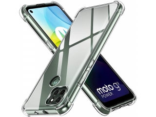 Motorola Moto G9 Power Hülle Crystal Clear Case Bumper transparent