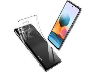 Xiaomi Redmi Note 10 4G Gummi Hülle TPU Clear Case