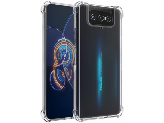 Asus Zenfone 8 Flip Hülle Crystal Clear Case Bumper transparent