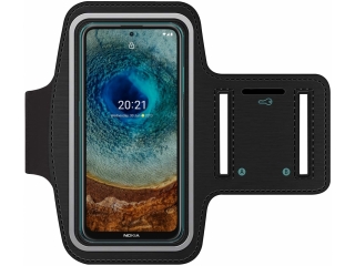 Nokia X10 Fitness Jogging Sport Armband mit Schlüsselfach