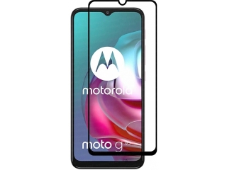 Motorola Moto G30 100% Vollbild Panzerglas Schutzfolie 2.5D 9H