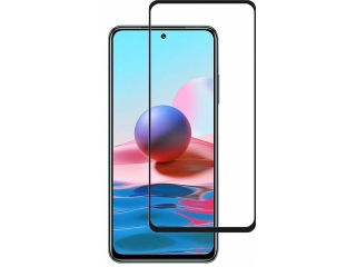 Xiaomi Redmi Note 10 4G 100% Vollbild Panzerglas Schutzfolie 2.5D 9H