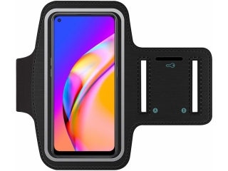 Oppo A94 5G Fitness Jogging Sport Armband mit Schlüsselfach