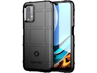 Xiaomi Redmi 9T Rugged Shield Anti-Shock Case schwarz