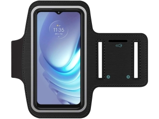 Motorola Moto G50 Fitness Jogging Sport Armband mit Schlüsselfach