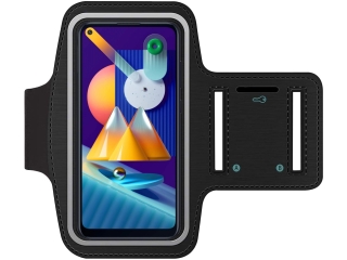 Samsung Galaxy M11 Fitness Jogging Sport Armband mit Schlüsselfach