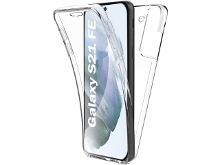 Samsung Galaxy S21 FE Touch Case 360 Grad Rundumschutz transparent