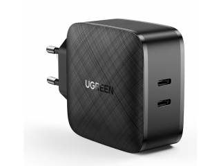 UGREEN USB-C Dual Power Delivery Fast Charger PD 66 Watt 5-21V 3A