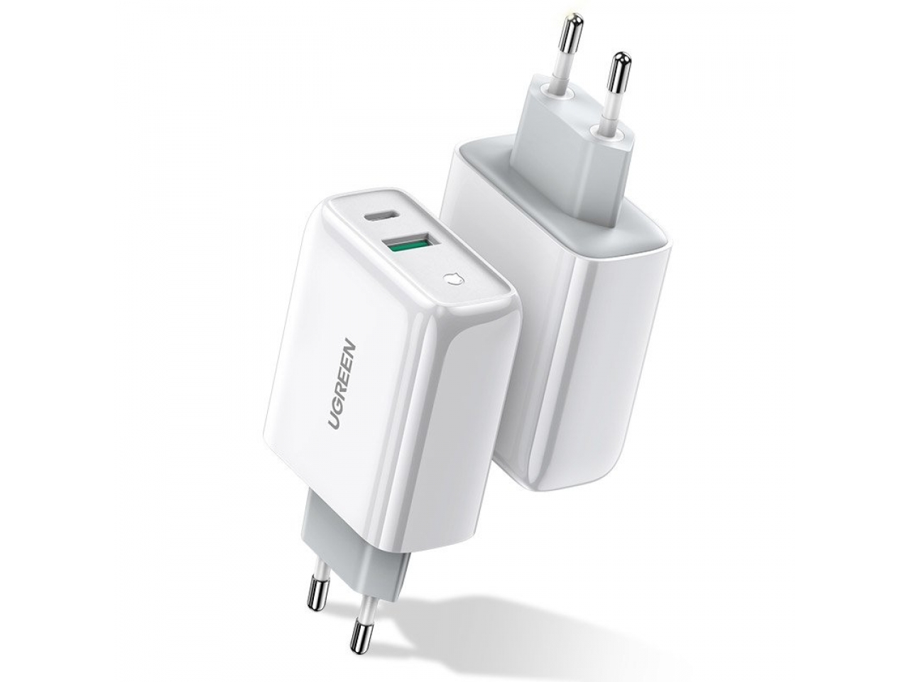 Dual USB Kfz-Adapter 2.4A mit Lightning Kabel kompatibel mit Apple iPhone  und iPad
