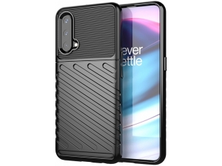 OnePlus Nord CE 5G SpaceCase Stripes Impact-Resistant Hülle schwarz