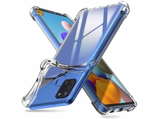 Samsung Galaxy A21s Hülle Crystal Clear Case Bumper transparent