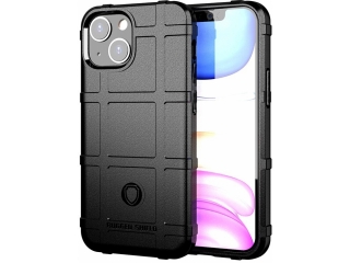 Apple iPhone 13 Rugged Shield Anti-Shock Case schwarz