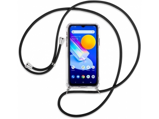 Vivo Y72 5G Handykette Necklace Hülle Gummi transparent