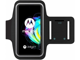 Motorola Edge 20 Fitness Jogging Sport Armband mit Schlüsselfach