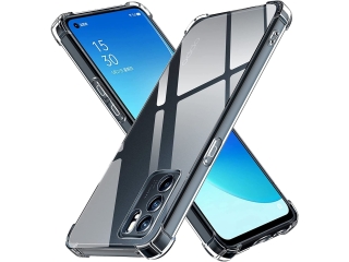 Oppo Reno6 5G Hülle Crystal Clear Case Bumper transparent
