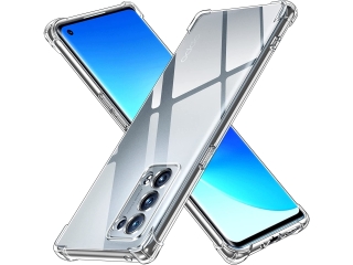 Oppo Reno6 Pro 5G Hülle Crystal Clear Case Bumper transparent
