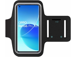 Oppo Reno6 Pro 5G Fitness Jogging Sport Armband mit Schlüsselfach