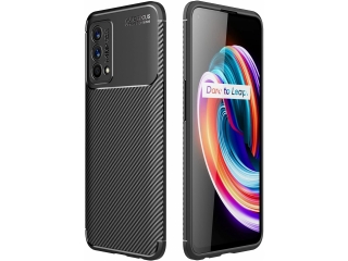 Realme GT Master Carbon Design Hülle TPU Case flexibel schwarz