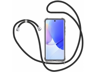 Huawei Nova 9 Handykette Necklace Hülle Gummi transparent