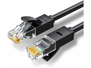 UGREEN RJ45 LAN Ethernet Kabel Cat6 UTP 1 Gbit schwarz 3 Meter