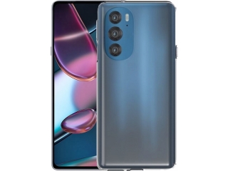 Motorola Edge X30 Gummi Hülle flexibel dünn transparent clear case