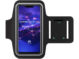 Huawei Mate 20 Lite Fitness Jogging Sport Armband mit Schlüsselfach