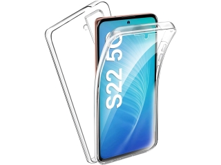 Samsung Galaxy S22 Touch Case 360 Grad Rundumschutz transparent