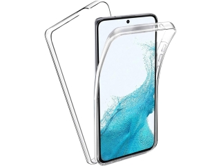 Samsung Galaxy S22+ Touch Case 360 Grad Rundumschutz transparent
