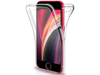 Apple iPhone SE 2022 Touch Case 360 Grad Rundumschutz transparent