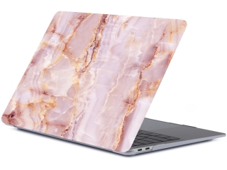 MacBook Air 13 M1 Hard Case Hülle Marmor rosa