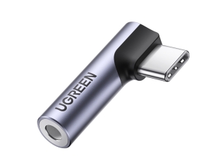 UGREEN USB-C auf 3.5 mm Klinke Audio Adapter mit Winkelstecker