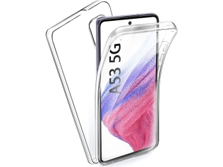 Samsung Galaxy A53 5G Touch Case 360 Grad Rundumschutz transparent