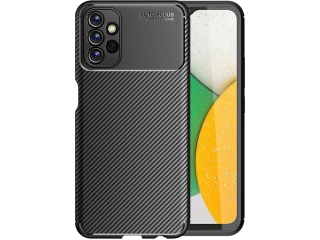 Samsung Galaxy A13 4G Carbon Design Hülle TPU Case flexibel schwarz