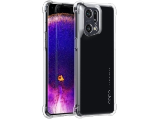 Oppo Find X5 Pro Hülle Crystal Clear Case Bumper transparent