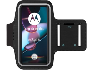 Motorola Edge 30 Pro Fitness Jogging Sport Armband mit Schlüsselfach