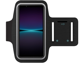 Sony Xperia 1 IV Fitness Jogging Sport Armband mit Schlüsselfach