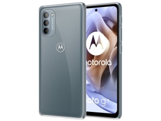 Motorola Moto G31 Gummi Hülle flexibel dünn transparent thin clear