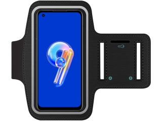 Asus Zenfone 9 Fitness Jogging Sport Armband mit Schlüsselfach