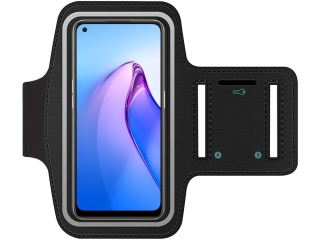 Oppo Reno8 5G Fitness Jogging Sport Armband mit Schlüsselfach