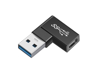 USB-A auf USB-C Adapter abgewinkelt 90 Grad