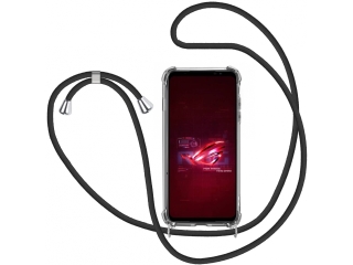 Asus ROG Phone 6 Handykette Necklace Hülle Gummi transparent