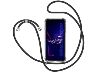 Asus ROG Phone 6 Pro Handykette Necklace Hülle Gummi transparent